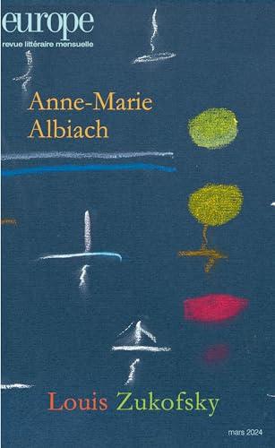 Europe, n° 1139. Anne-Marie Albiach