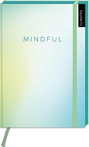 myNOTES Notizbuch A5: Mindful: Notebook medium, gepunktet, paginiert | Notizbuch im Gradient-Design: Ideal als Journal, Planner oder Tagebuch