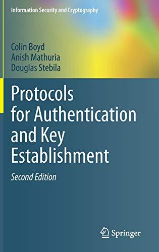 Protocols for Authentication and Key Establishment (Information Security and Cryptography)