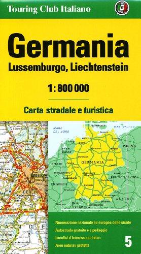 Germania 1:800.000 (Carte stradali d'Europa)