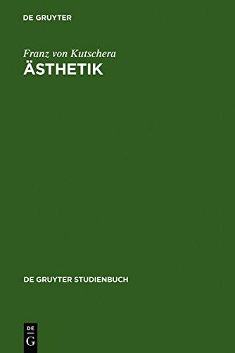 Ästhetik (De Gruyter Studienbuch)