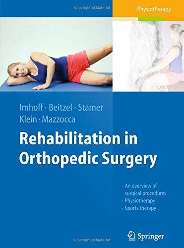 Rehabilitation in Orthopedic Surgery