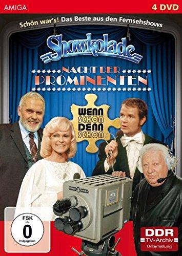 Schön war's! Das Beste aus den DFF Galashows "Showkolade", "Wenn schon, denn schon" & "Nacht der Prominenten" [4 DVDs]