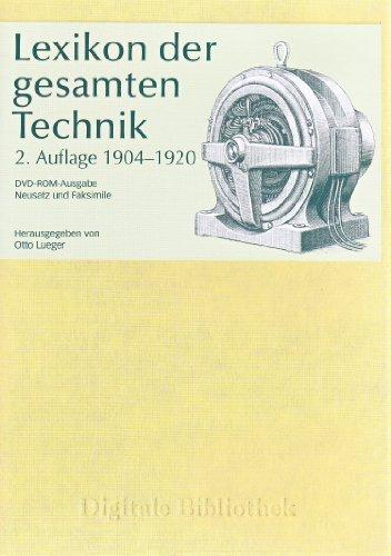 Digitale Bibliothek Nr. 116: Lexikon der gesamten Technik