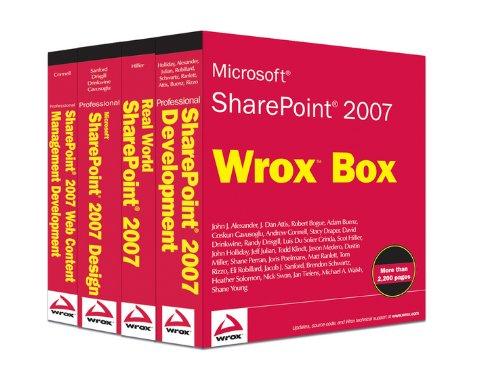 Microsoft SharePoint 2007 Wrox Box: Professional SharePoint 2007 Development, Real World SharePoint 2007, Professional SharePoint 2007 Design & ... 2007 Web Content Management Development