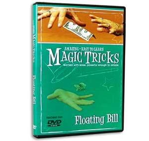 Amazing - Easy To Learn MAGIC TRICKS - "Floating Bill" DVD mit Gimmicks - Der schwebende Geldschein!