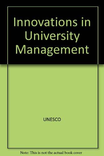 Innovations in University Management