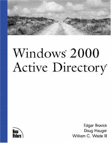 Windows 2000 Active Directory, Engl. ed.