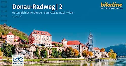 Donauradweg / Donau-Radweg 2: Teil 2: Österreichische Donau - Von Passau nach Wien, 325 km, 1:50.000, GPS-Tracks Download, LiveUpdate