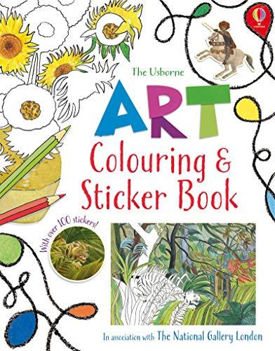 Art Colouring and Sticker Book (Art Books)