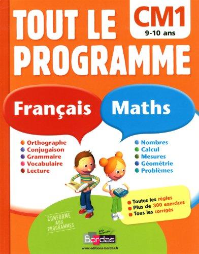 Tout le programme français-maths, CM1