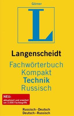 Langenscheidt Fachwörterbuch Kompakt Technik, Russisch