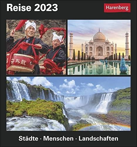 Reise Tagesabreißkalender 2023: Kulturkalender - Städte, Menschen, Landschaften