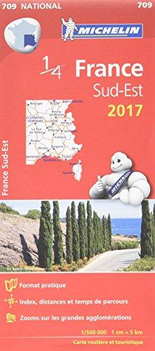 Carte France Sud-Est Michelin 2017