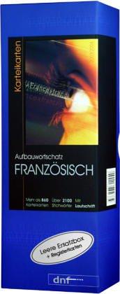 Aufbauwortschatz Französisch - leere Ersatzbox