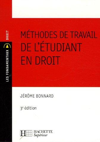 Méthodes de travail de l'étudiant en droit