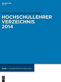 Hochschullehrer Verzeichnis / Universitäten Deutschland