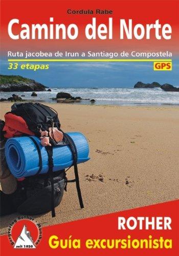 Rother Wanderführer Camino del Norte spanische Ausgabe. GPS-Tracks