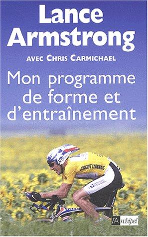 Mon programme de forme et d'entraînement