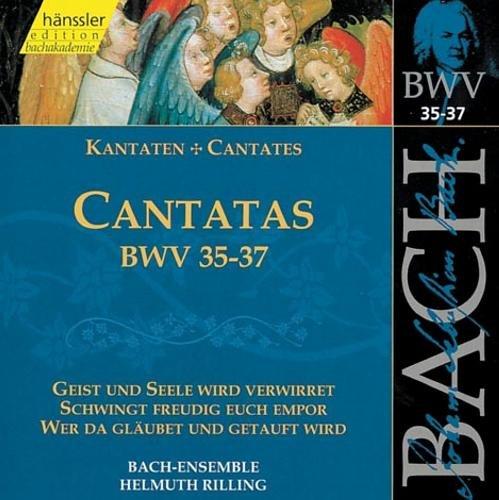 Edition Bachakademie Vol. 12 (Geistliche Kantaten BWV 35-37)