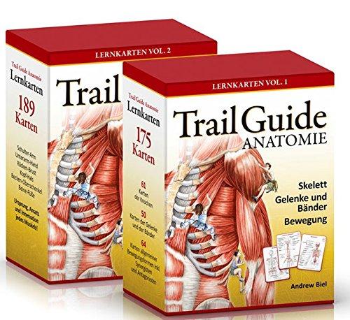 Trail Guide Anatomie: Lernkarten-Set Vol. 1 + Vol. 2