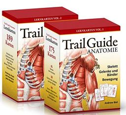 Trail Guide Anatomie: Lernkarten-Set Vol. 1 + Vol. 2