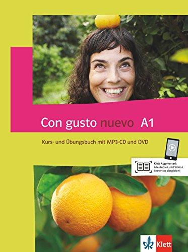 Con gusto nuevo A1: Kurs- und Übungsbuch + MP3-CD + DVD