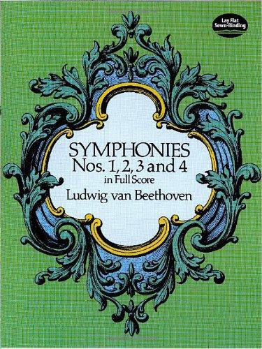 Symphonies Nos. 1, 2, 3 and 4 in Full Score (Dover Music Scores)