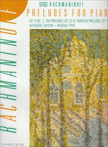 Preludes for Piano: Klavier. (Russian Piano Classics (Authentic Edition))