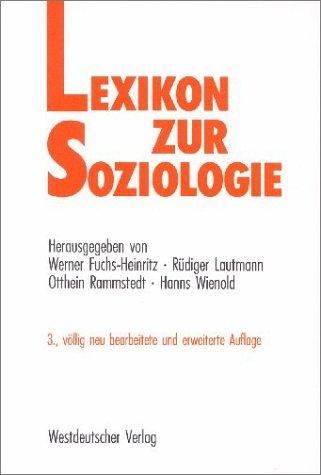 Lexikon zur Soziologie