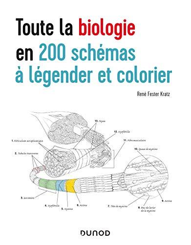 Toute la biologie en 200 schémas à légender et colorier