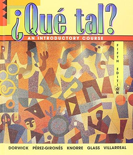 Que Tal: An Introductory Course