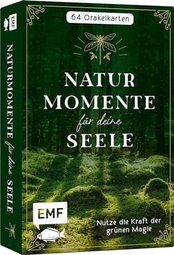 Orakel-Karten-Box: Naturmomente für deine Seele: Nutze die Kraft der grünen Magie: 64 Orakel-Karten mit Botschaften aus dem Tier- und Pflanzen-Universum für Heilung, Kraft und Fülle