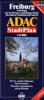 ADAC StadtPlan Freiburg i. Br., GPS-genau: Mit Au, Ebringen, Gundelfingen, Merzhausen, Schallstadt und Umkirch. Mit City- und Durchfahrtsplan. Mit ... Mit Postleitzahlen. Mit großer Umgebungskarte