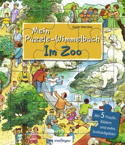 Mein Puzzle-Wimmelbuch - Im Zoo