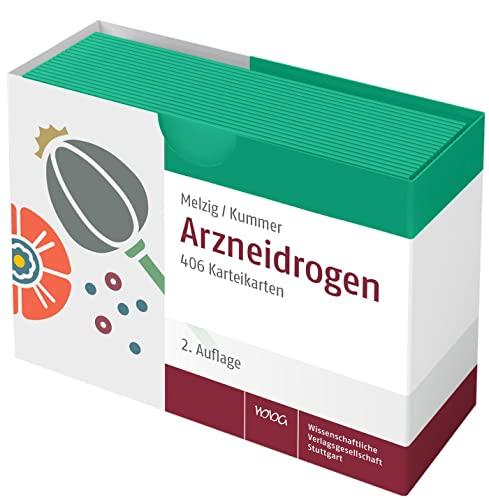 Arzneidrogen: 406 Karteikarten