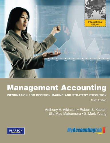 Management Accounting: International Version