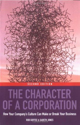 Character of a Corporation: How Your Company's Culture Can Make or Break Your Business