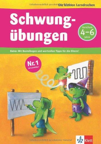 Die kleinen Lerndrachen: Schwungübungen. Vorschule, 4 bis 6 Jahre