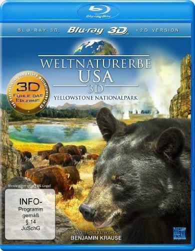 Weltnaturerbe USA 3D - Yellowstone Nationalpark (+ 2D Version) [Blu-ray 3D]