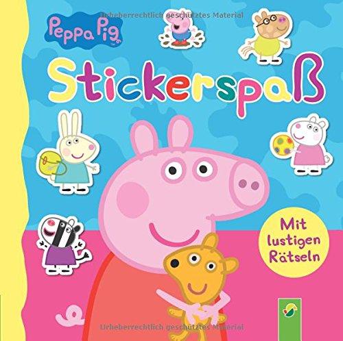 Peppa Pig Stickerspaß: Mit lustigen Rätseln