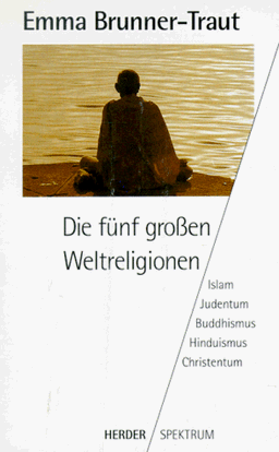 Die fünf großen Weltreligionen. Islam, Judentum, Buddhismus, Hinduismus, Christentum.