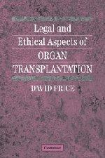 Legal and Ethical Aspects of Organ Transplantation