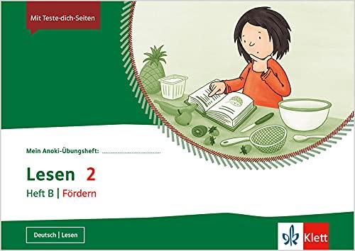 Lesen 2. Heft B | Fördern: Übungsheft Klasse 2: Übungsheft Klasse 2. Mit Online-Zugang (Mein Anoki-Übungsheft)