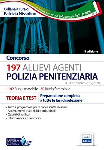 Concorso 197 allievi agenti polizia penitenziaria