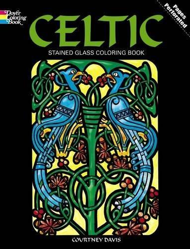 Celtic Stained Glass Coloring Book (Dover Design Stained Glass Coloring Book)