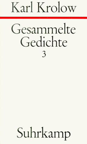 Gesammelte Gedichte, 4 Bde., Bd.3