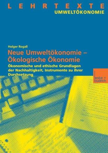 Ökologische Ökonomie: Eine Einführung