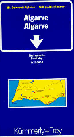 Kümmerly & Frey Karten, Algarve: International Road Map (International road maps)