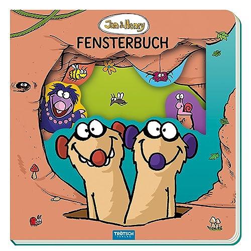 Trötsch Jan und Henry Fensterbuch: Entdeckerbuch Beschäftigungsbuch Spielbuch (Jan & Henry)